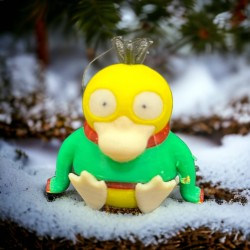 18 SC Multi-colour Christmas Psyduck Pokemon 3D Printed in PLA UK